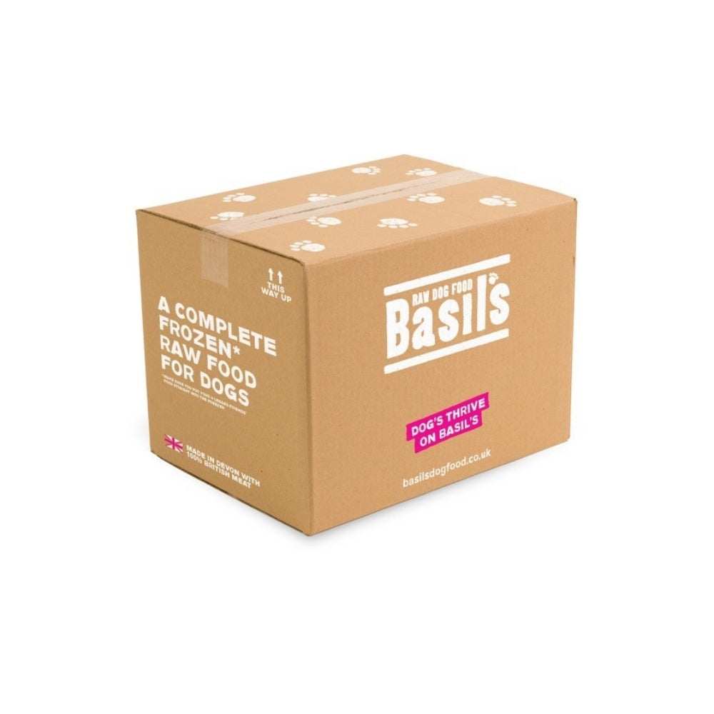 Medium Raw Box Basil's Raw Dog Food